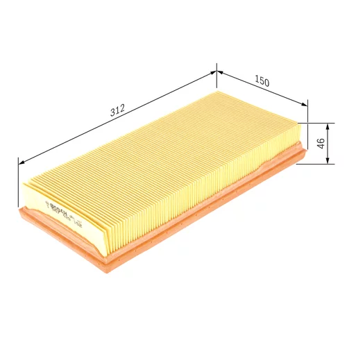 Vzduchový filter 1 987 429 152 /BOSCH/ - obr. 4