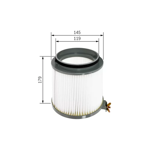 Filter vnútorného priestoru 1 987 432 193 /BOSCH/ - obr. 4