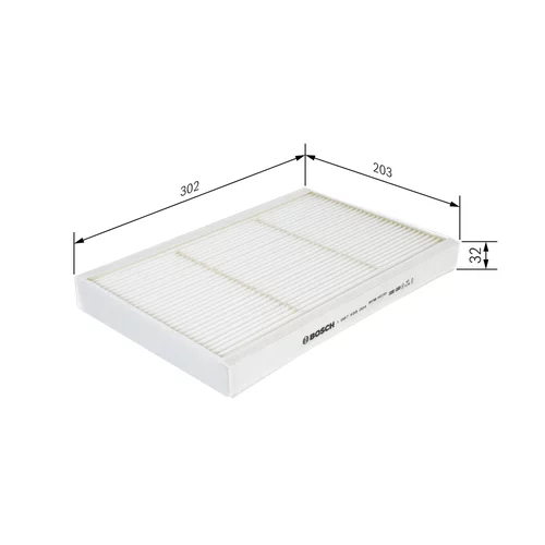 Filter vnútorného priestoru 1 987 435 004 /BOSCH/ - obr. 4