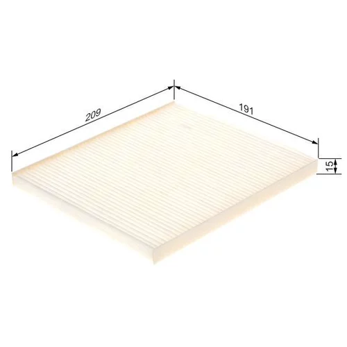 Filter vnútorného priestoru 1 987 435 114 /BOSCH/ - obr. 4