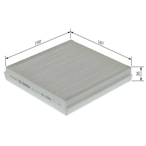 Filter vnútorného priestoru 1 987 435 163 /BOSCH/ - obr. 4