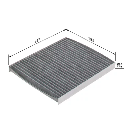Filter vnútorného priestoru 1 987 435 595 /BOSCH/ - obr. 4