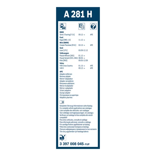 Stieracia lišta 3 397 008 045 /BOSCH/ - obr. 7
