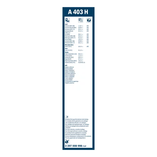 Stieracia lišta 3 397 008 998 /BOSCH/ - obr. 3