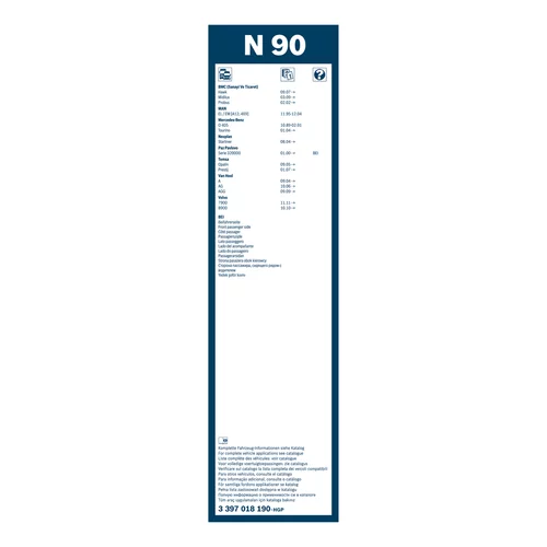 Stieracia lišta 3 397 018 190 /BOSCH/ - obr. 1