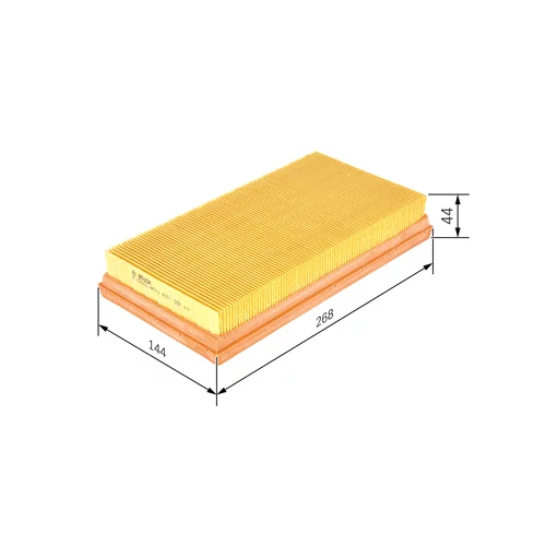 Vzduchový filter F 026 400 107 /BOSCH/ - obr. 4