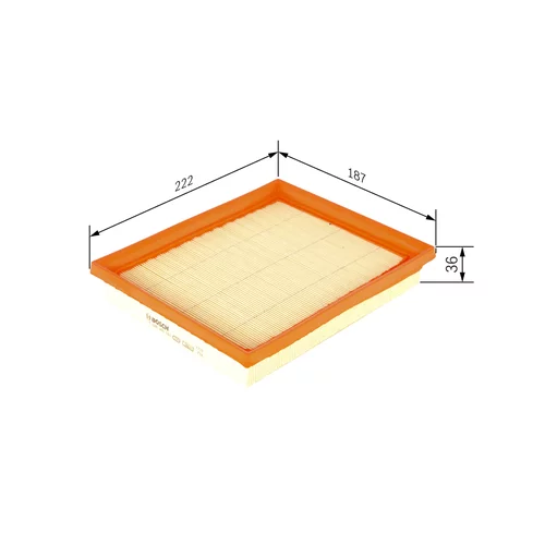 Vzduchový filter F 026 400 153 /BOSCH/ - obr. 4