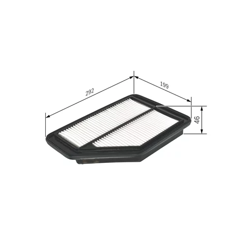 Vzduchový filter F 026 400 159 /BOSCH/ - obr. 4