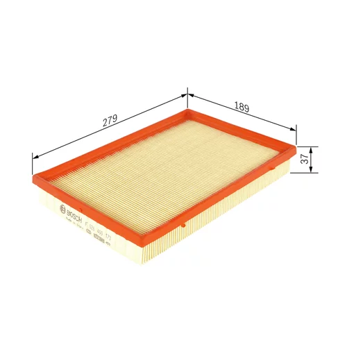 Vzduchový filter F 026 400 173 /BOSCH/ - obr. 4