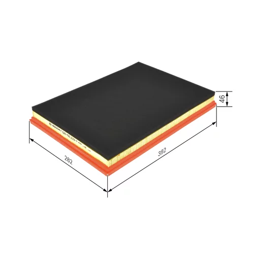 Vzduchový filter F 026 400 233 /BOSCH/ - obr. 4
