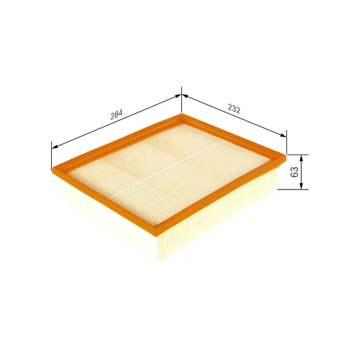 Vzduchový filter F 026 400 555 /BOSCH/ - obr. 4