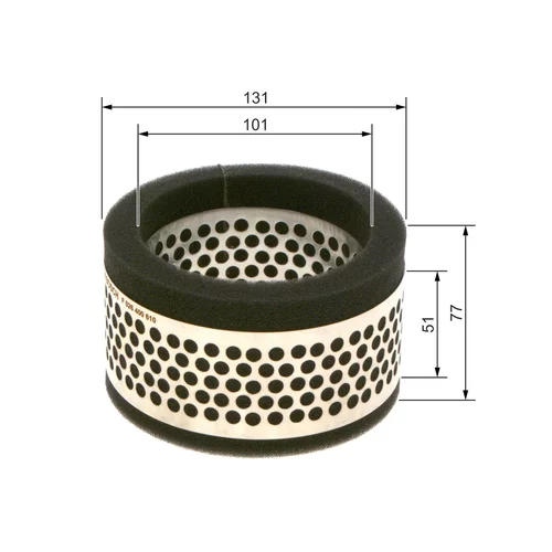 Vzduchový filter F 026 400 610 /BOSCH/ - obr. 4