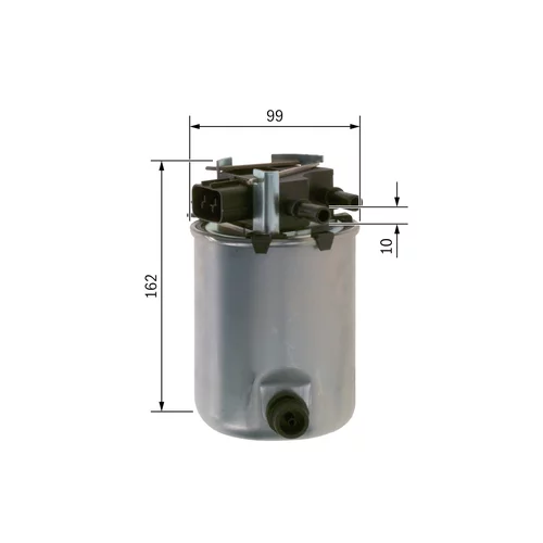 Palivový filter F 026 402 201 /BOSCH/ - obr. 4