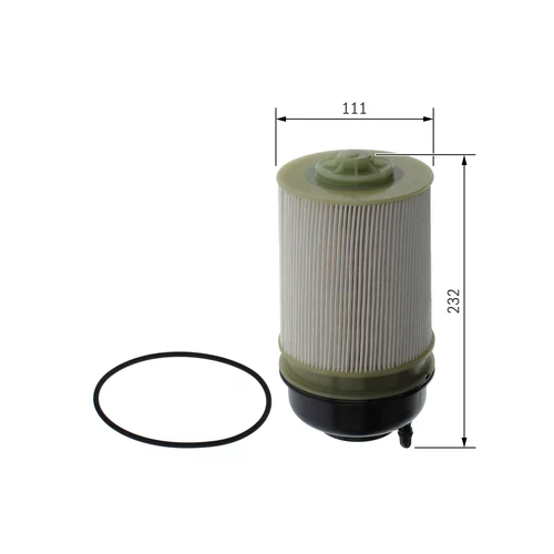 Palivový filter F 026 402 233 /BOSCH/ - obr. 4