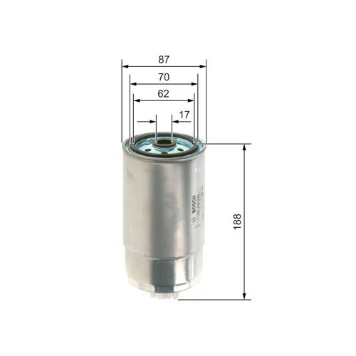 Palivový filter F 026 402 826 /BOSCH/ - obr. 4