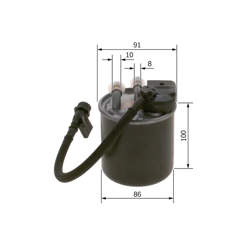 Palivový filter F 026 402 840 /BOSCH/ - obr. 4