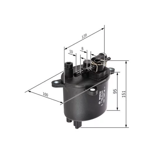 Palivový filter F 026 402 846 /BOSCH/ - obr. 4