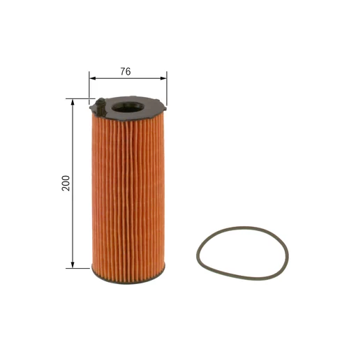 Olejový filter F 026 407 066 /BOSCH/ - obr. 4