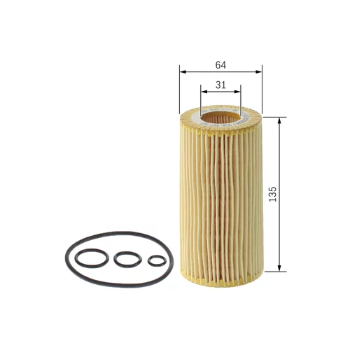 Olejový filter F 026 407 319 /BOSCH/ - obr. 4