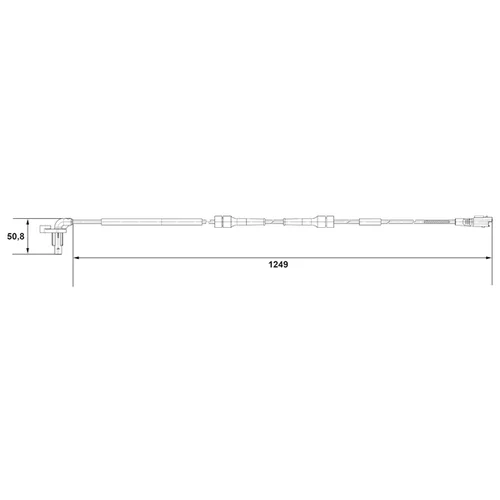 Snímač počtu otáčok kolesa 0 265 007 666 /BOSCH/ - obr. 4