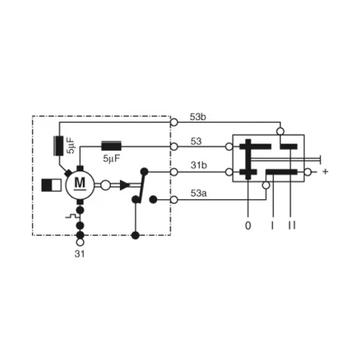 Motor stieračov 0 390 242 400 /BOSCH/ - obr. 2