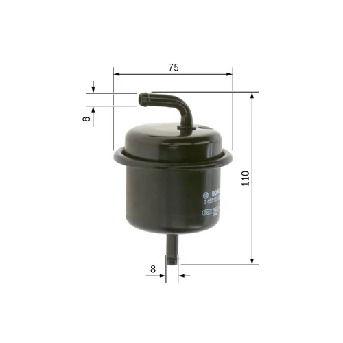 Palivový filter 0 450 905 920 /BOSCH/ - obr. 4