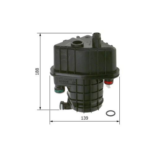 Palivový filter 0 450 907 016 /BOSCH/ - obr. 4