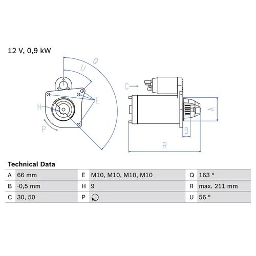 Štartér 0 986 018 360 /BOSCH/ - obr. 3