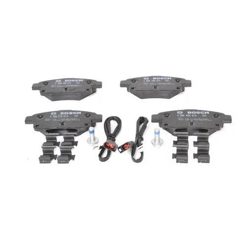 Sada brzdových platničiek kotúčovej brzdy 0 986 494 614 /BOSCH/ - obr. 5