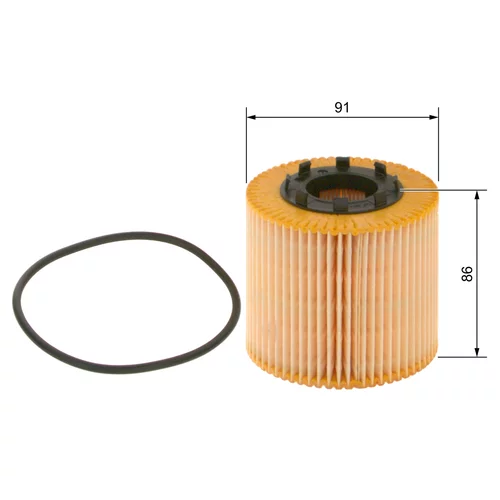 Olejový filter 1 457 429 198 /BOSCH/ - obr. 4