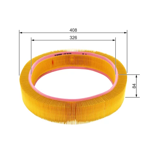 Vzduchový filter 1 457 429 970 /BOSCH/ - obr. 4