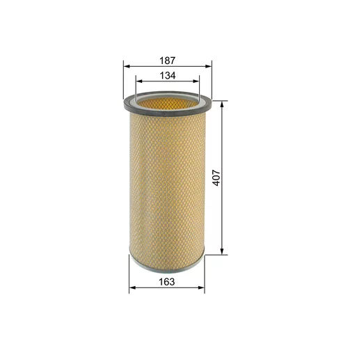 Filter sekundárneho vzduchu 1 457 433 203 /BOSCH/ - obr. 4