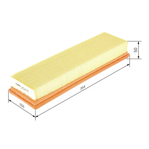 Vzduchový filter 1 457 433 592 /BOSCH/ - obr. 4