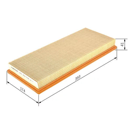 Vzduchový filter 1 457 433 616 /BOSCH/ - obr. 4