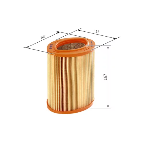 Vzduchový filter 1 457 433 769 /BOSCH/ - obr. 4