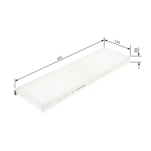 Filter vnútorného priestoru 1 987 431 188 /BOSCH/ - obr. 4