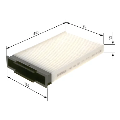 Filter vnútorného priestoru 1 987 432 093 /BOSCH/ - obr. 4