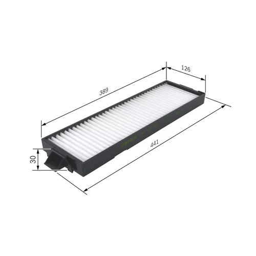 Filter vnútorného priestoru 1 987 432 096 /BOSCH/ - obr. 4