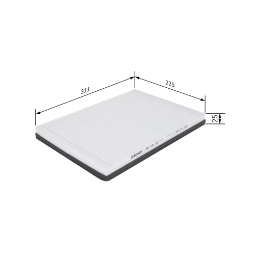 Filter vnútorného priestoru 1 987 432 152 /BOSCH/ - obr. 4