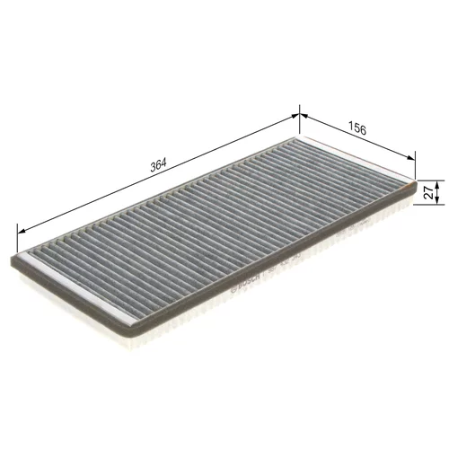 Filter vnútorného priestoru 1 987 432 343 /BOSCH/ - obr. 4