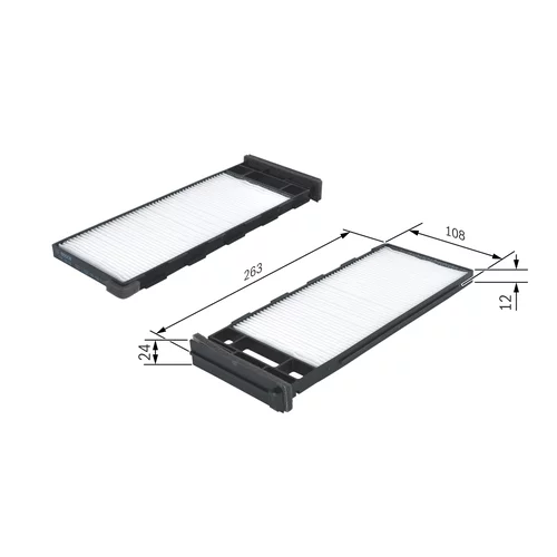 Filter vnútorného priestoru 1 987 435 006 /BOSCH/ - obr. 4