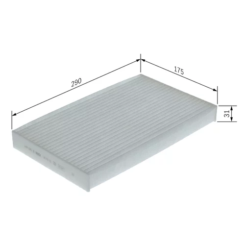 Filter vnútorného priestoru 1 987 435 132 /BOSCH/ - obr. 4