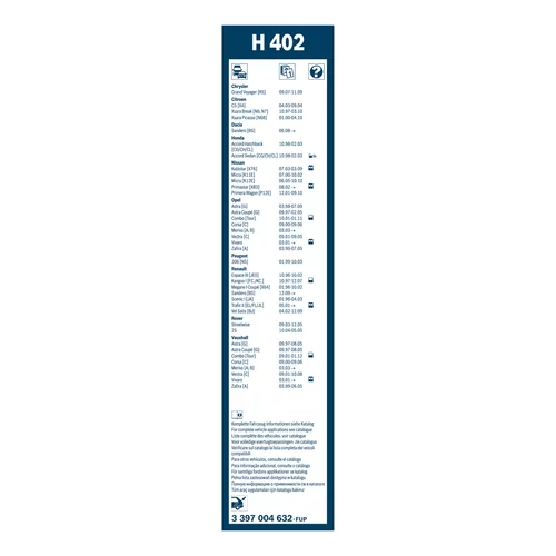 Stieracia lišta 3 397 004 632 /BOSCH/ - obr. 2