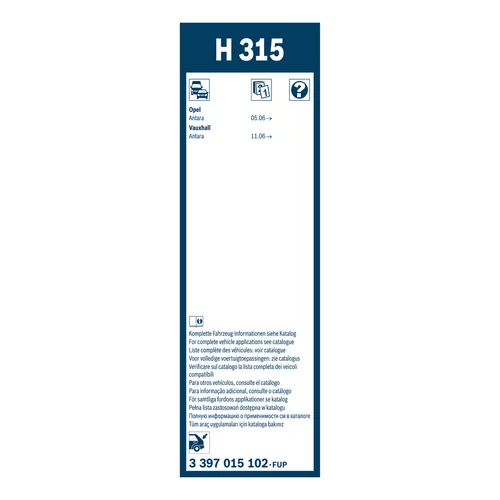 Stieracia lišta 3 397 015 102 /BOSCH/ - obr. 5
