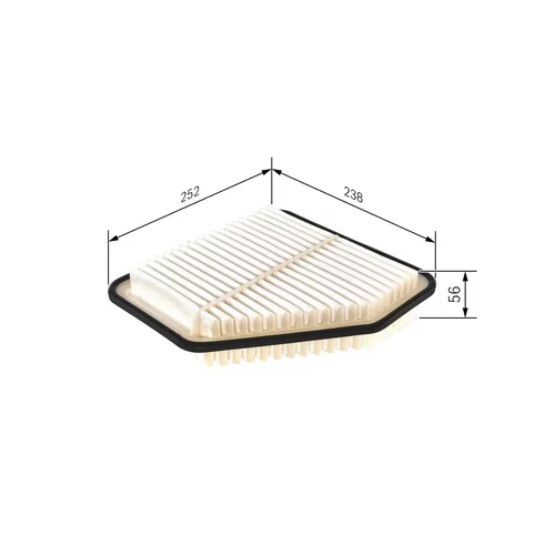 Vzduchový filter F 026 400 188 /BOSCH/ - obr. 4
