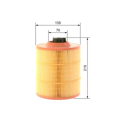 Vzduchový filter F 026 400 430 /BOSCH/ - obr. 4