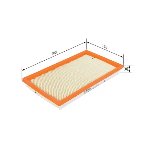 Vzduchový filter F 026 400 473 /BOSCH/ - obr. 4