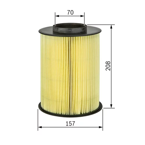 Vzduchový filter F 026 400 492 /BOSCH/ - obr. 4