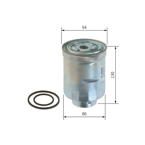 Palivový filter F 026 402 830 /BOSCH/ - obr. 4