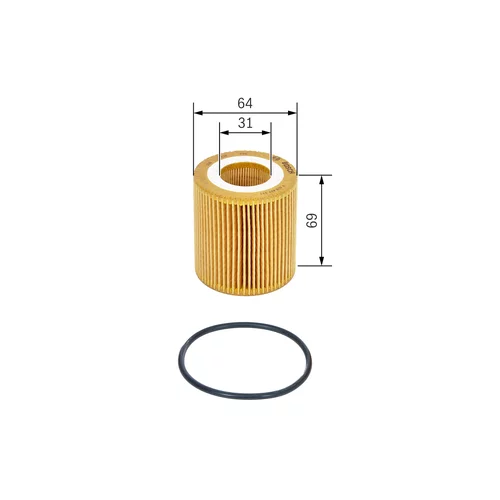 Olejový filter F 026 407 177 /BOSCH/ - obr. 4